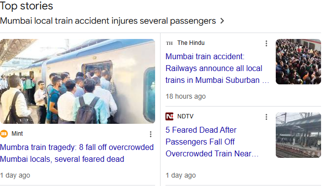 Mumbai Local Train
